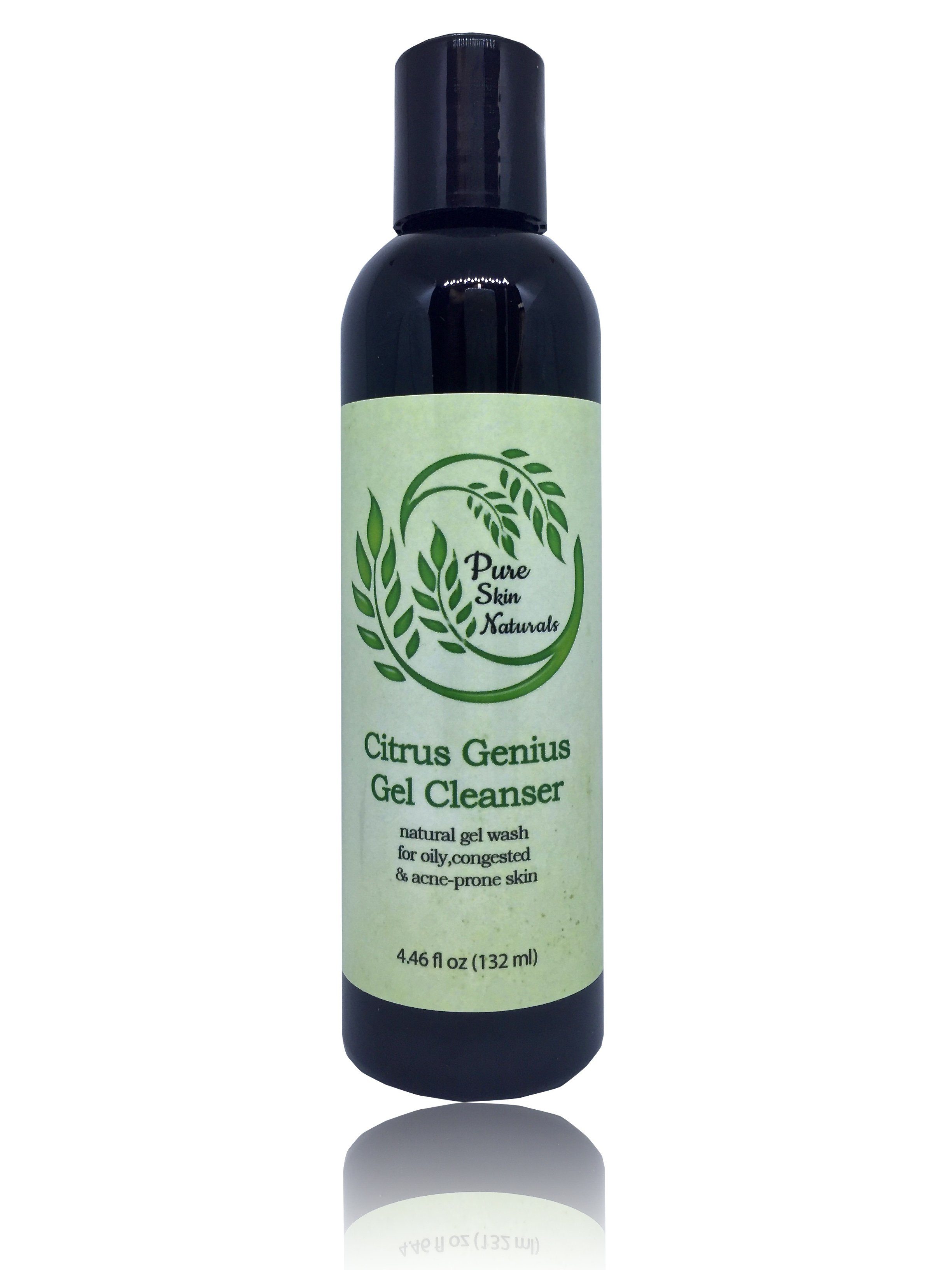 Citrus Genius Gel Cleanser a natural gel wash for oily, congested and acne-prone skin